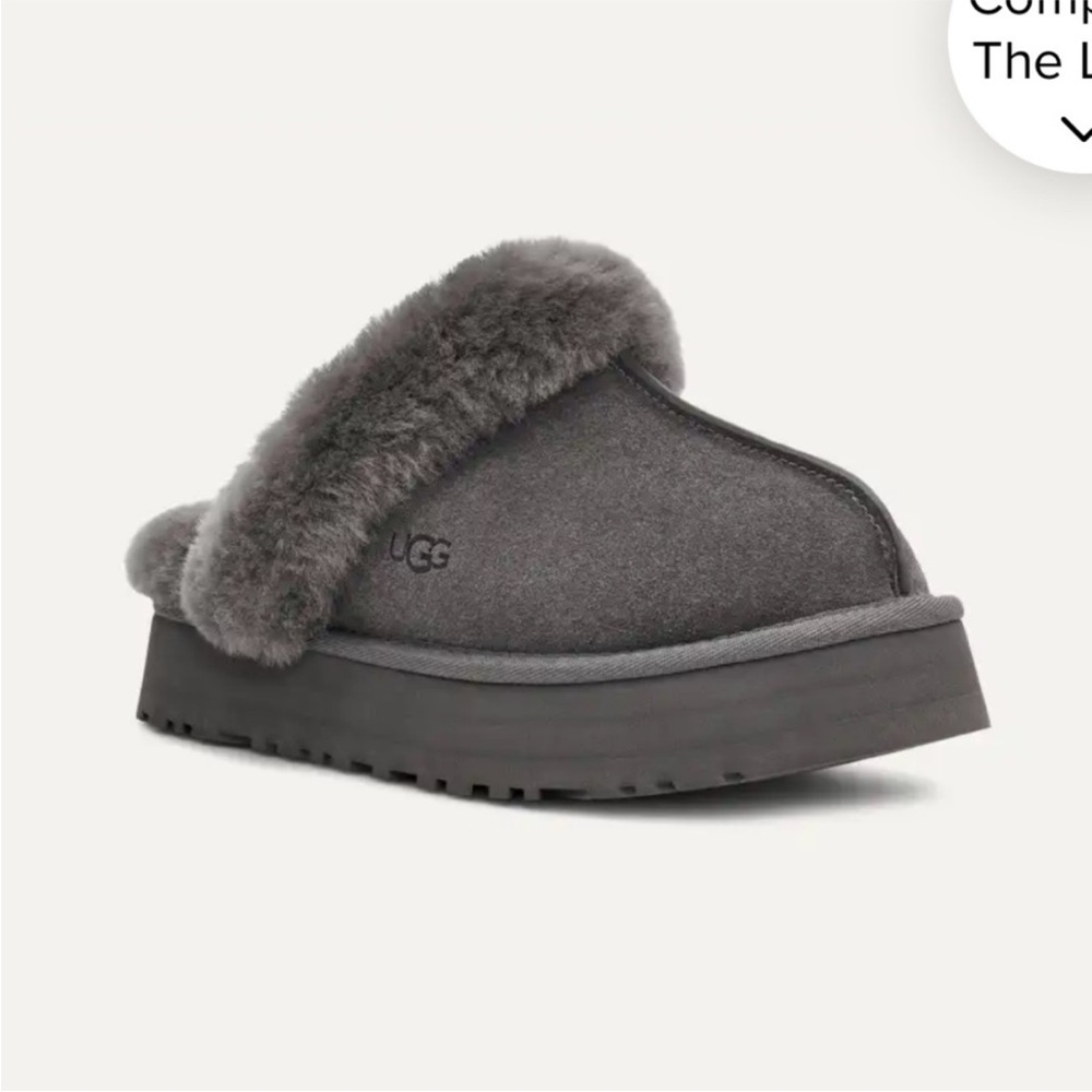 UGG Disquette 2026 Charcoal Slippers